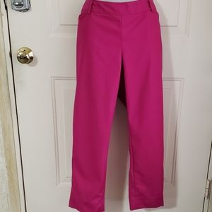 WHBM hot pink 14R pants